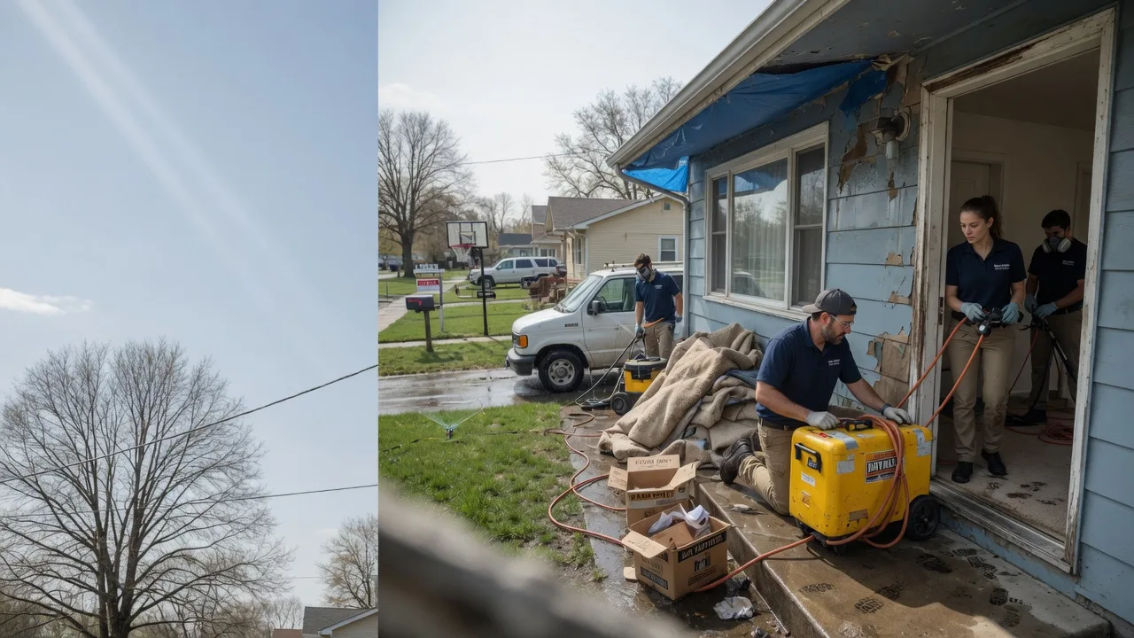 Basement Flood Cleanup in Wrightsboro, TX near me
